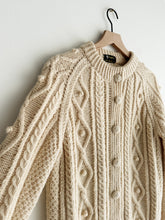 Load image into Gallery viewer, vintage Irish fisherman cardigan (M)
