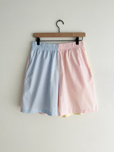 Load image into Gallery viewer, vintage color block cotton short set (M)
