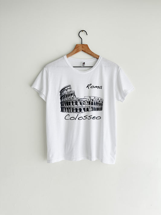 vintage screenprint vacation tee (S)