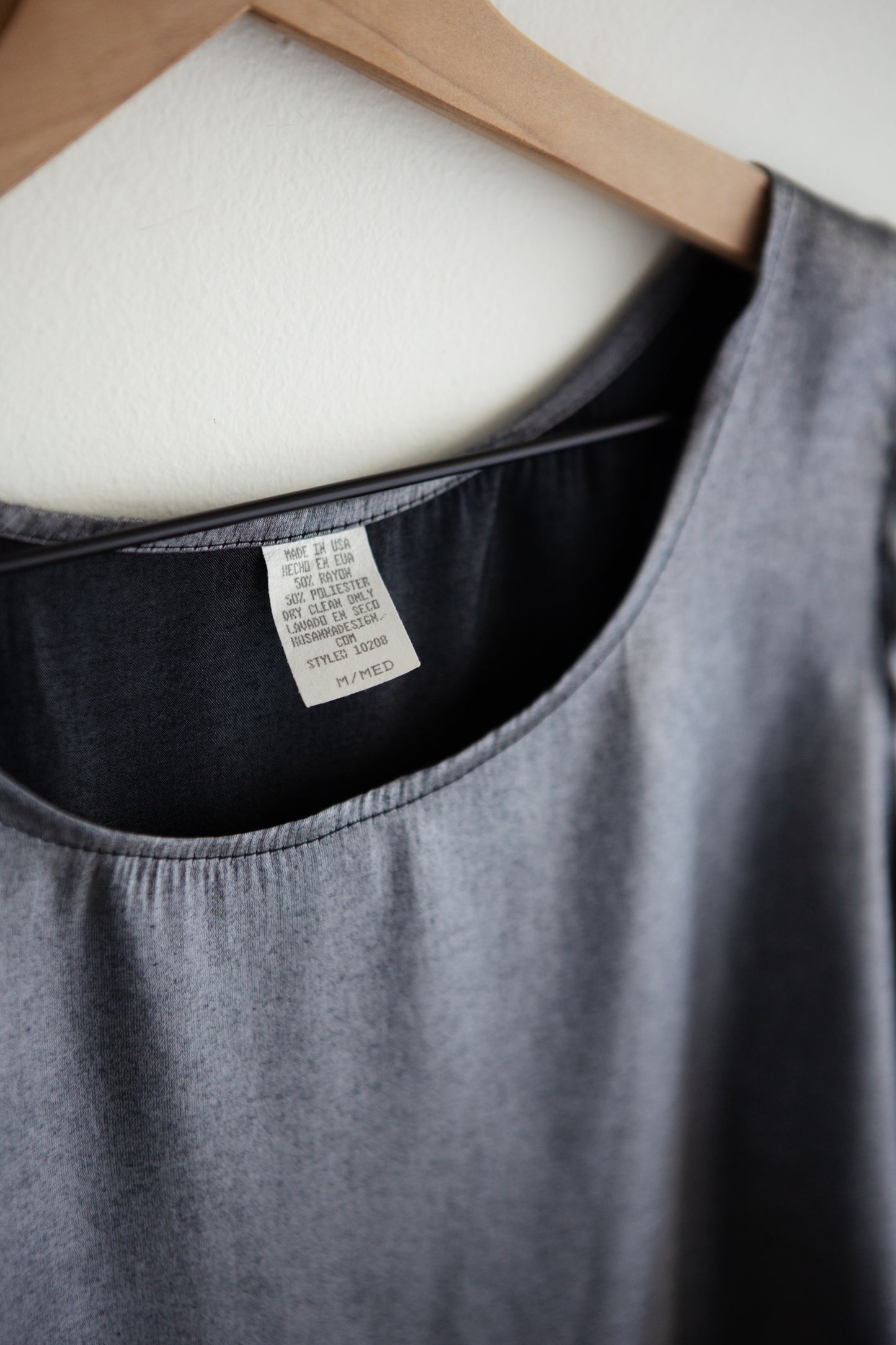 vintage chrome two-piece dress (S/M)