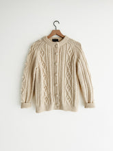 Load image into Gallery viewer, vintage Irish fisherman cardigan (M)
