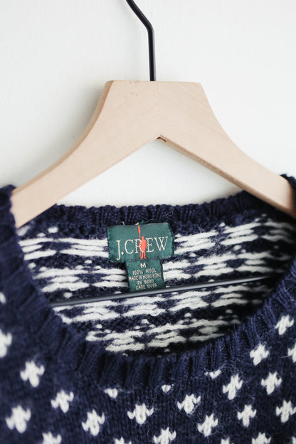 vintage J Crew wool sweater (M)
