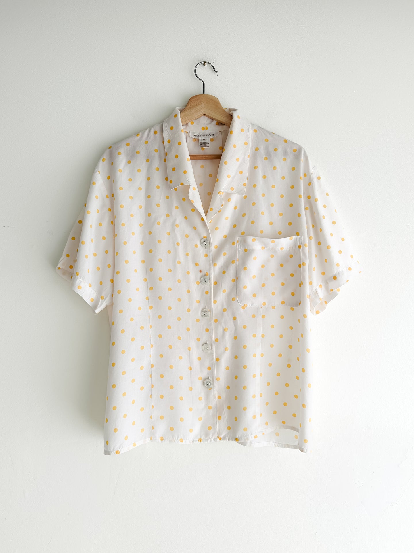 vintage sunny dot shirt (M/L)