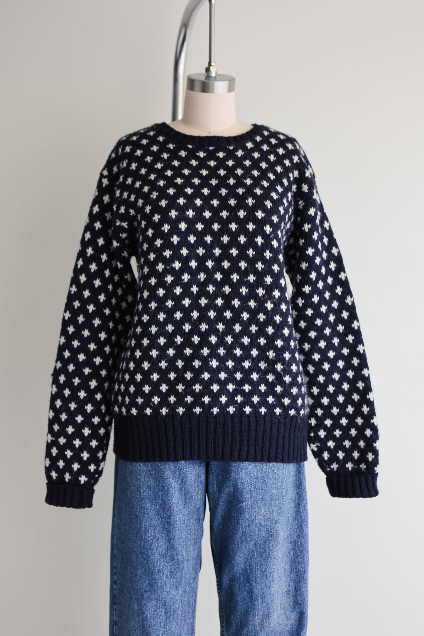 vintage J Crew wool sweater (M)