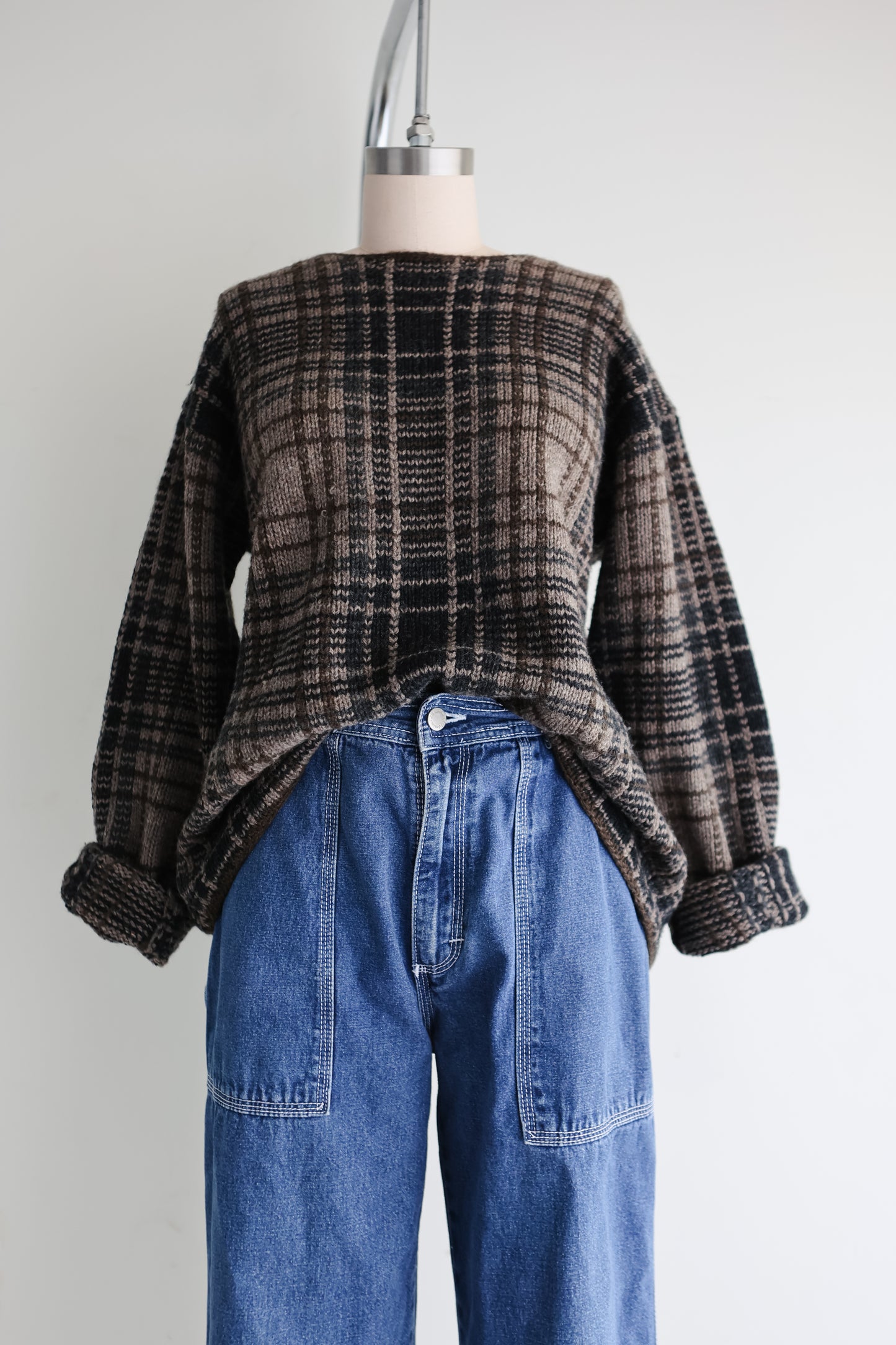 vintage J Crew wool sweater (M)