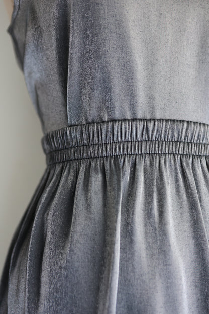 vintage chrome two-piece dress (S/M)