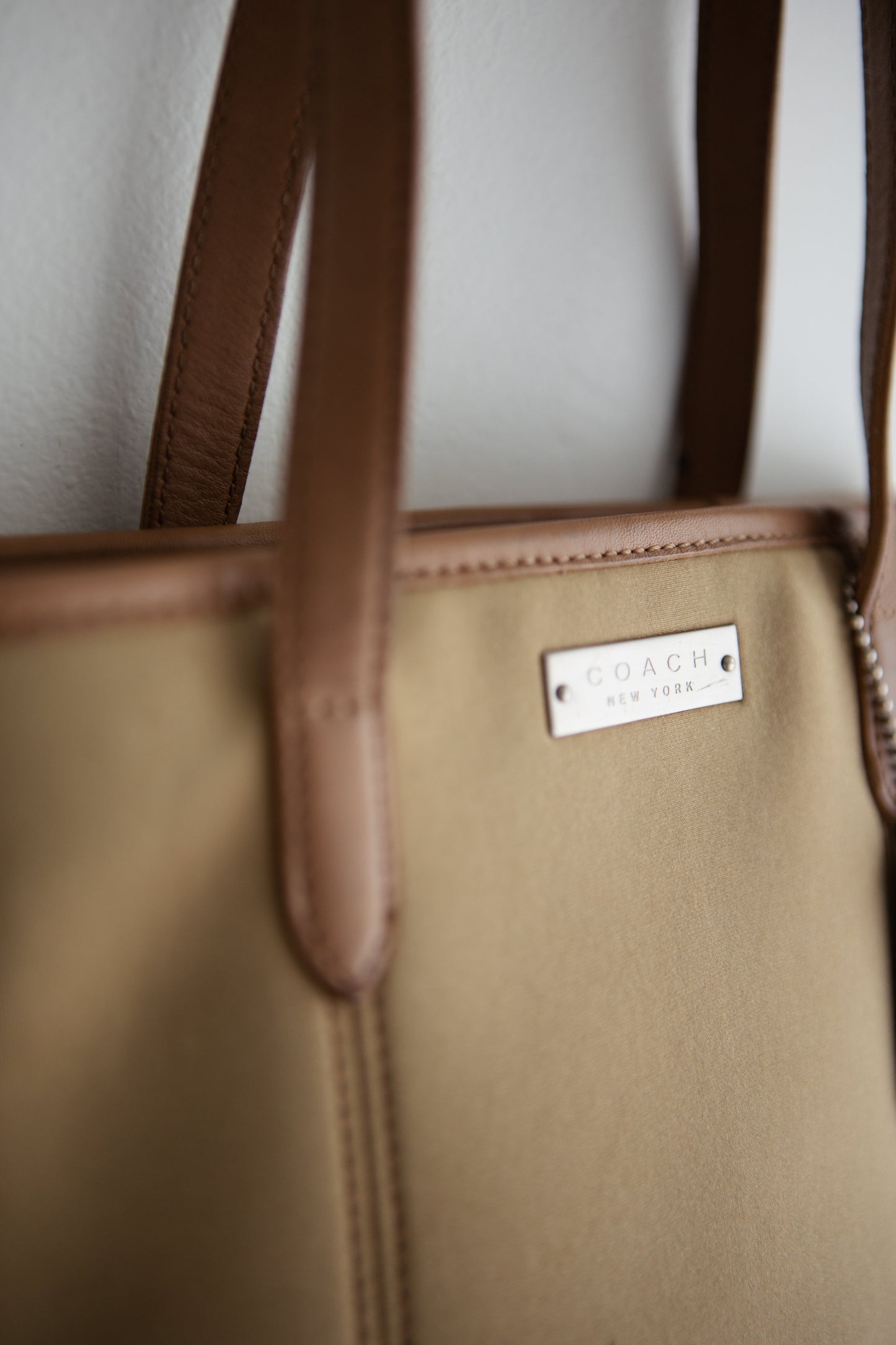 vintage Coach neoprene bag