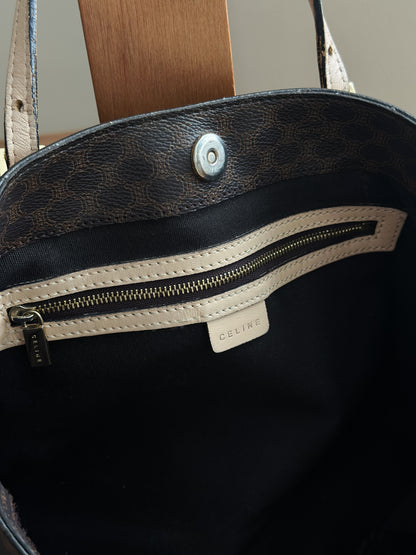 vintage Y2K Celine small/medium shopper tote