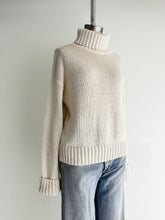 Load image into Gallery viewer, vintage cream cotton sweater (M)
