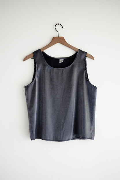 vintage chrome two-piece dress (S/M)