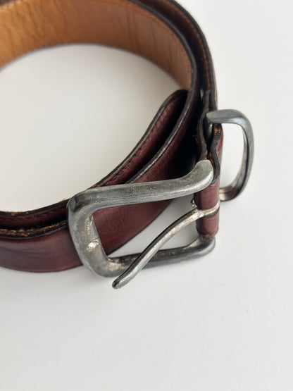 vintage leather belt (S)