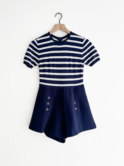 vintage Alexander McQueen shorts romper (S/M)