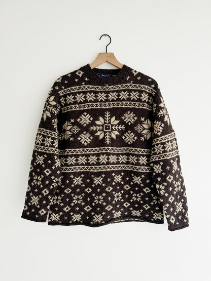 vintage J Crew winter wool sweater (S/M)