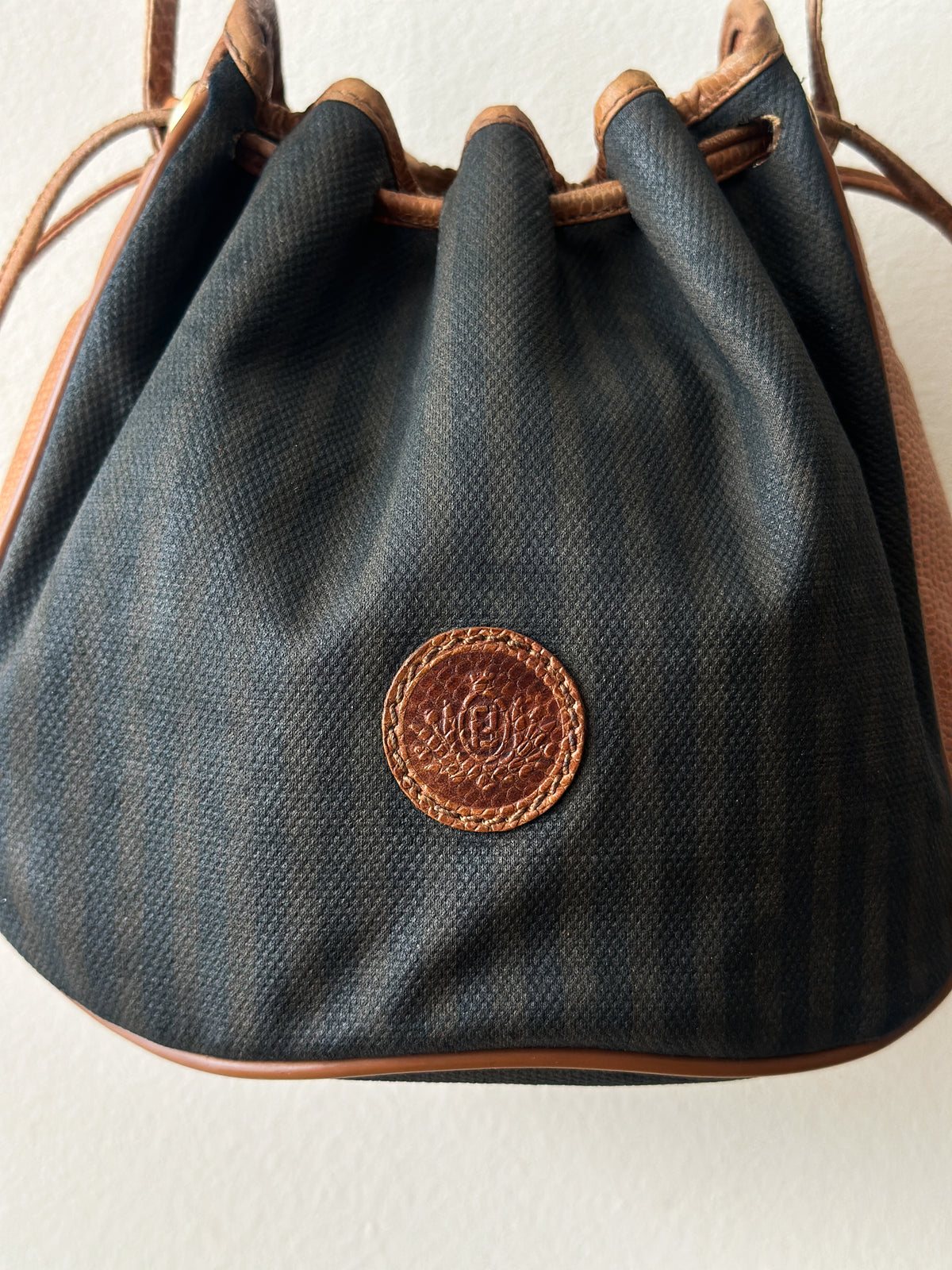 vintage 80s Fendi Pequin bag