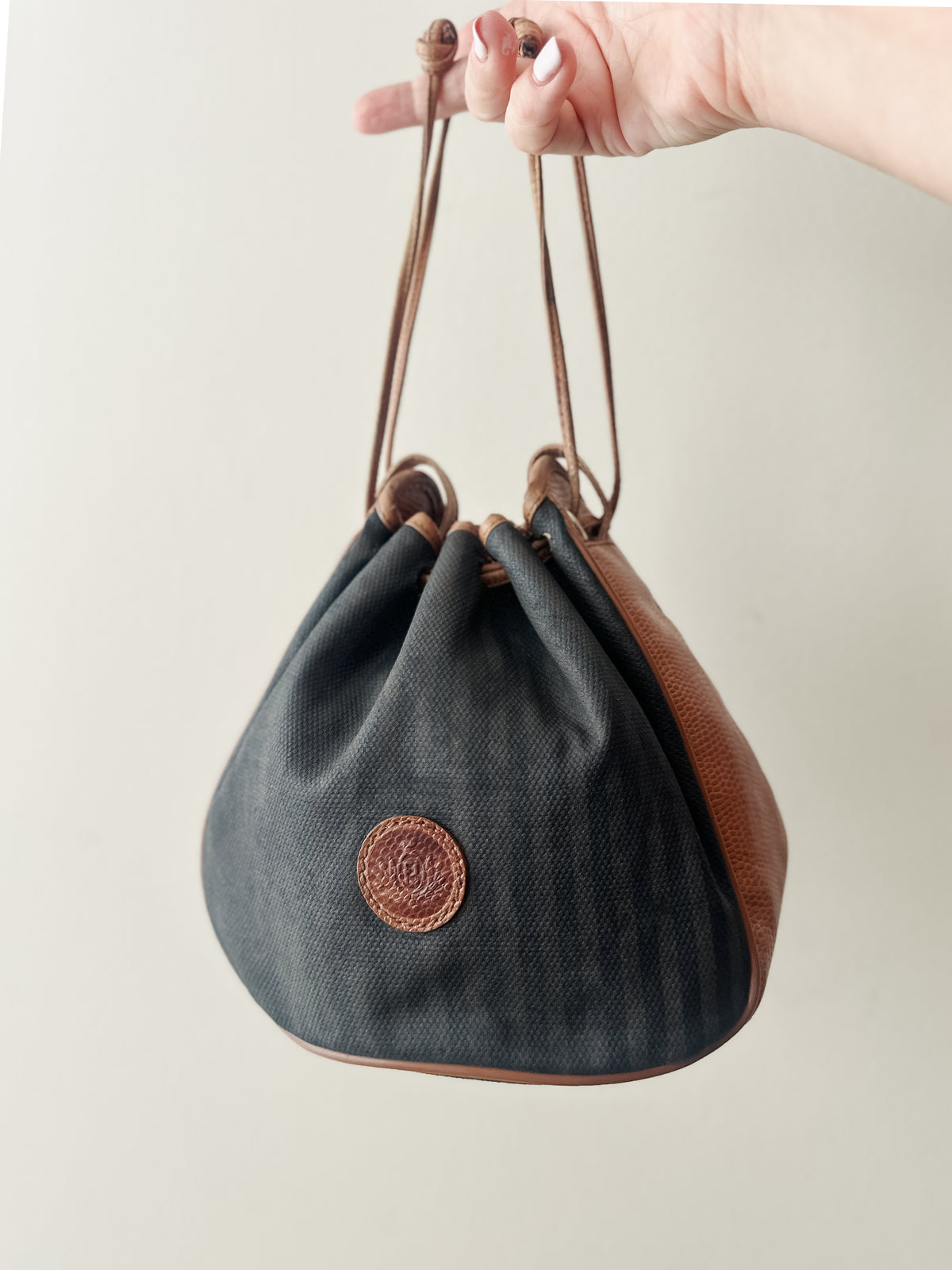 vintage 80s Fendi Pequin bag