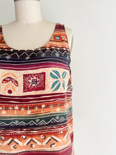 Load image into Gallery viewer, vintage silk tank (M)
