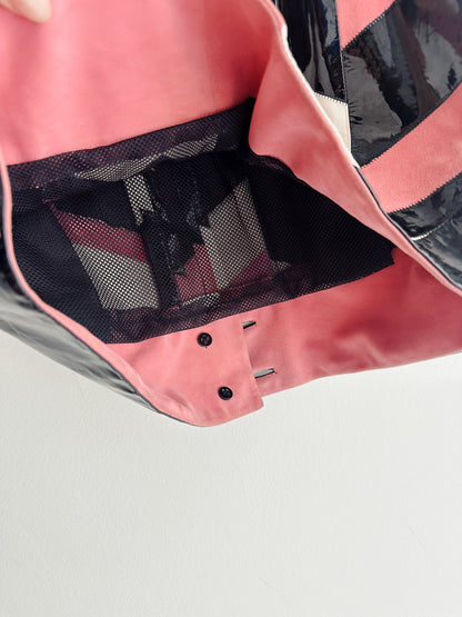 Vintage Gucci 2006 patchwork leather top (sz 42)