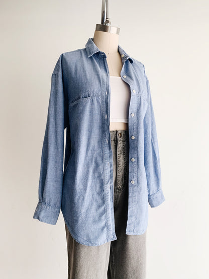 vintage chambray shirt (M)